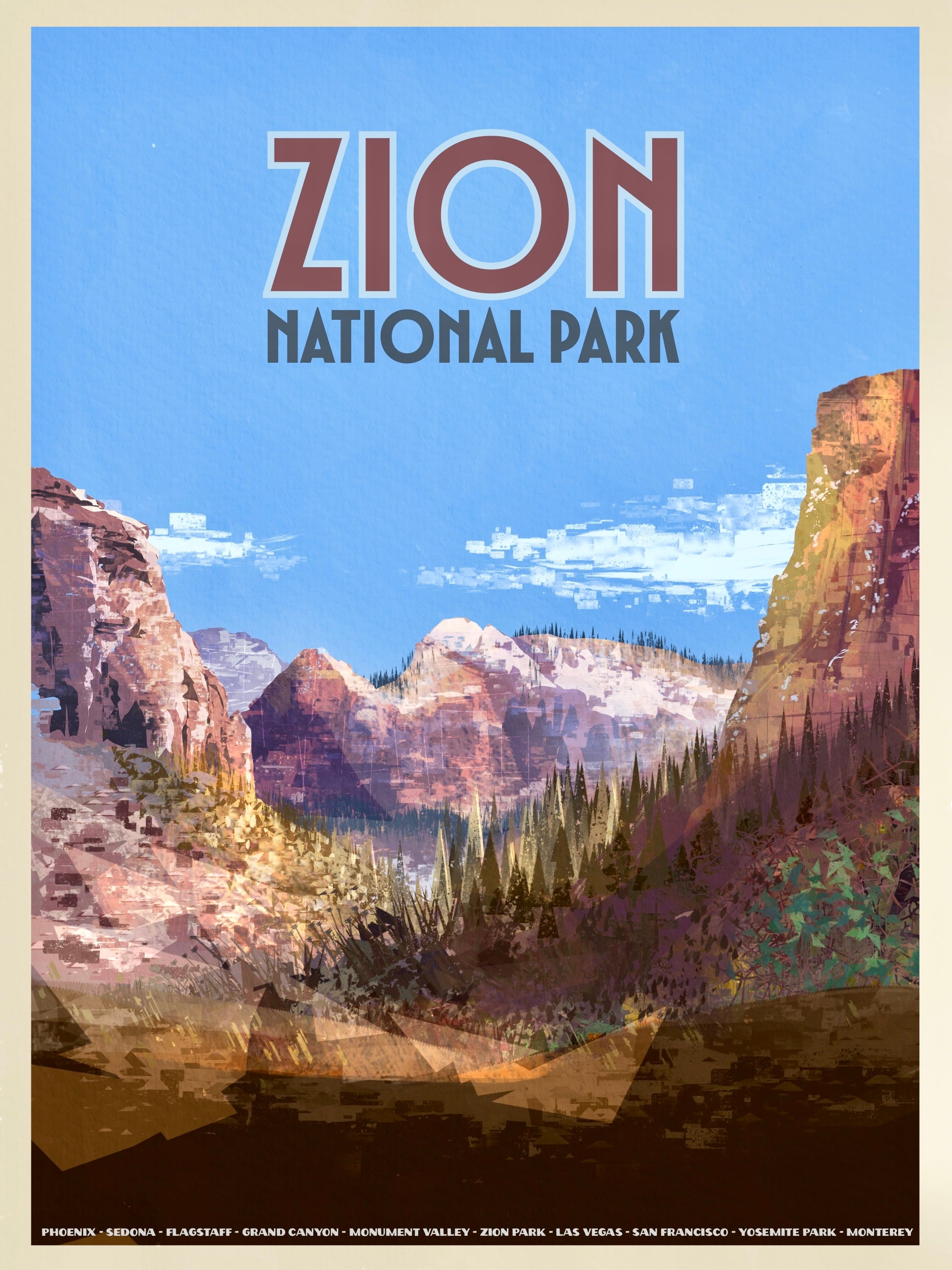 3 - Zion park