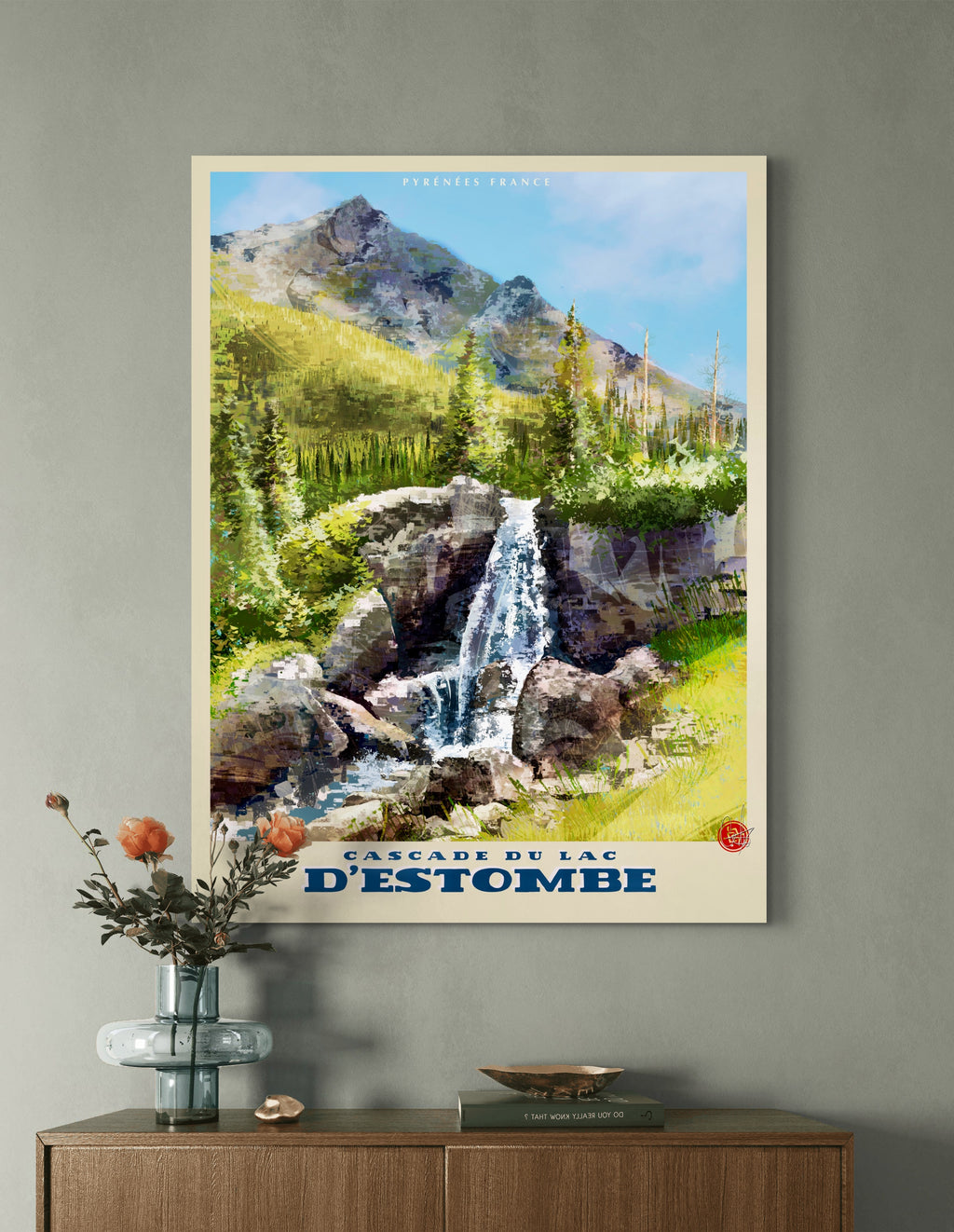 6- Cascade Lac d’Estombe